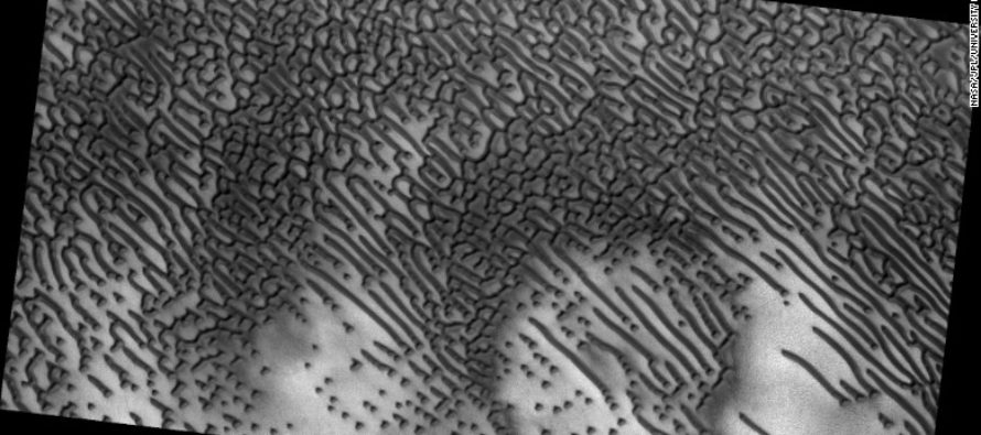 Những ‘cồn cát bí ẩn’ trên Hỏa Tinh