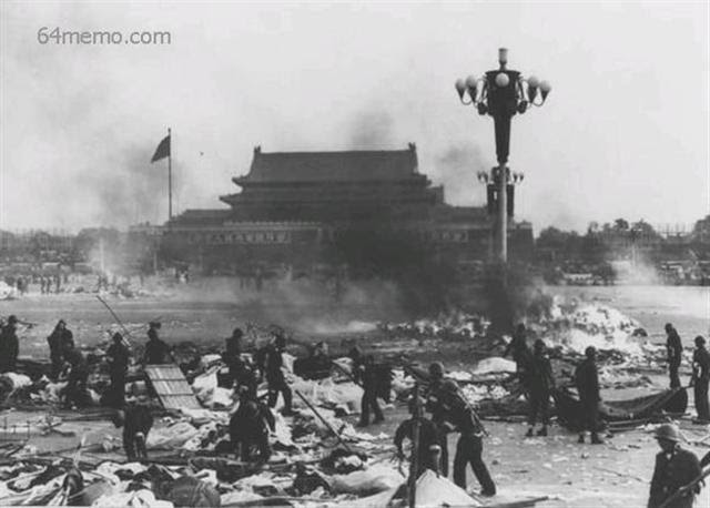  Hình ảnh thảm sát ở Thiên An Môn 1989 (ảnh internet)