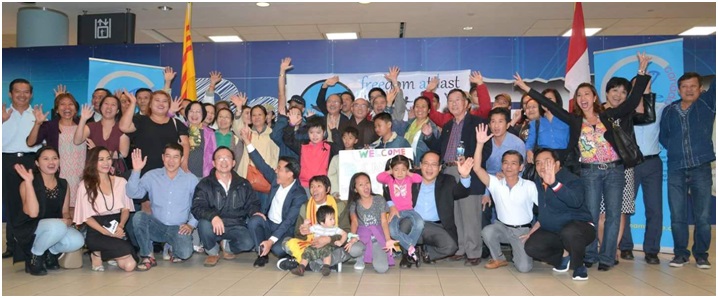 VOICE Canada và cộng đồng người Việt tại Toronto đón chào các thuyền nhân cuối cùng.