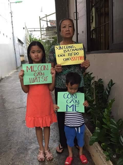 Mẹ và Con của Blogger Nguyễn Ngọc Như Quỳnh (ảnh; Facebook Trịnh Kim Tiến)