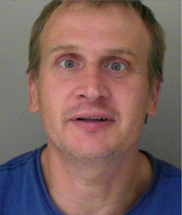 Colin Danes.  A career criminal has been jailed by a judge who told him 'You've actually hit your century' - after he racked up his 100th conviction. See SWNS story SWCENTURY.  Prolific burglar Colin Danes, 40, broke into a veterinary hospital, campsite and building site over six months earlier this year.  The serial offender stole power tools worth £268.98, two tablet computers and SOFT drinks to fund his long-standing drug habit.  Danes, who lives at Shelley Grove, Taunton, racked up his "century" when he pleaded guilty to three counts of burglary at Taunton Crown Court.  The addict was jailed for 27 months, pushing his conviction record - which dates back to when he was 14-years-old - into triple figures.  Danes' latest string of offences began on February 22 when he snook onto a building site and helped himself to power tools, a mirror and tool box.