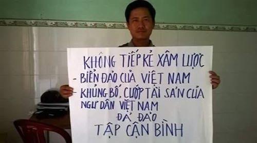 Hình. Ông Lưu Văn Vịnh (ảnh; Facbook Nguyễn Thúy Hạnh) 