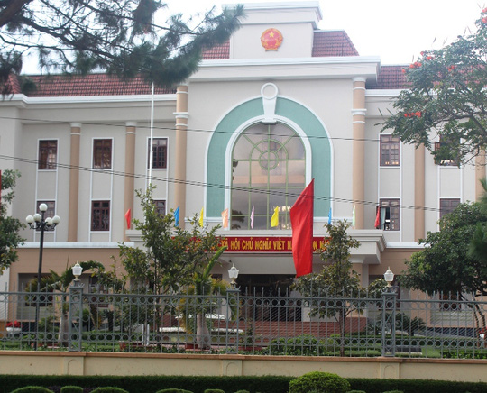 Văn phòng Hội đồng nhân dân tỉnh Gia Lai. Ảnh: Người Lao Động